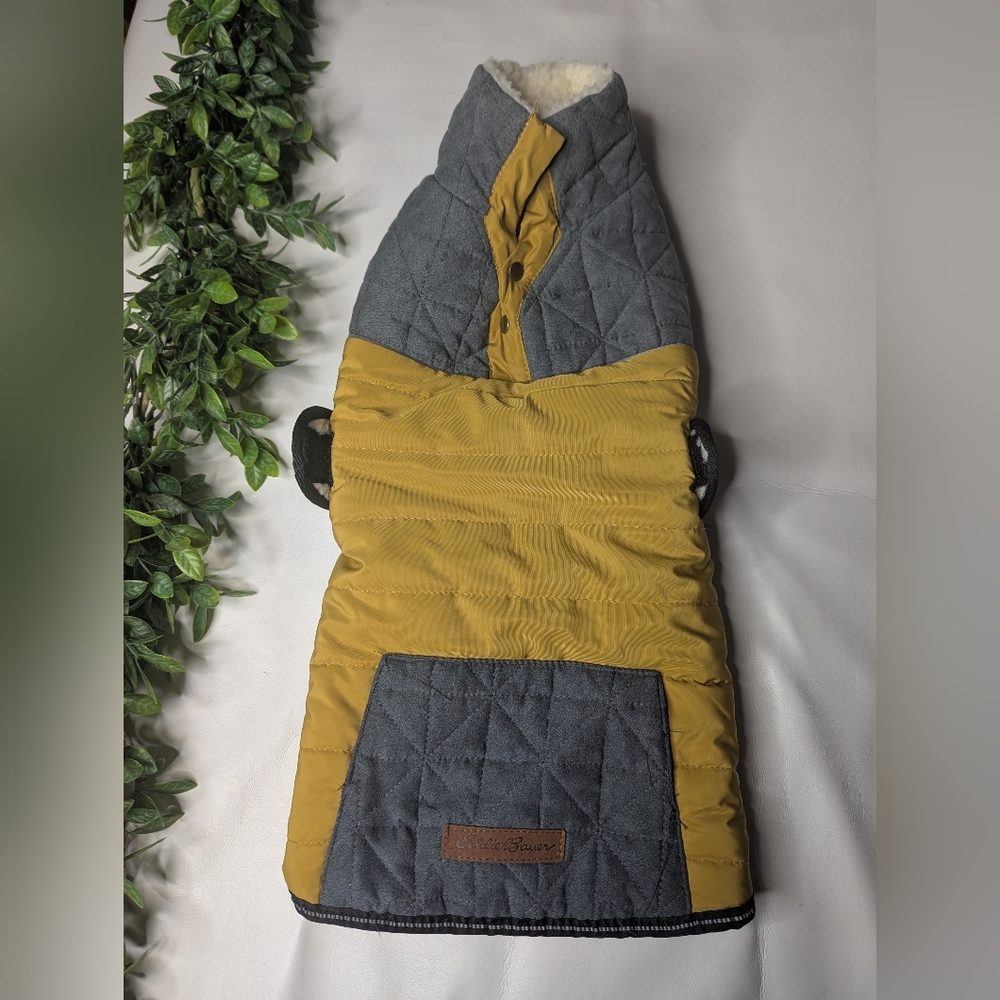 Eddie Bauer PET High Rock Padded Yoke Coat, Dijon Size Large